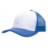 Trucker cap - mod. 3819:White, Polyester, Blue
